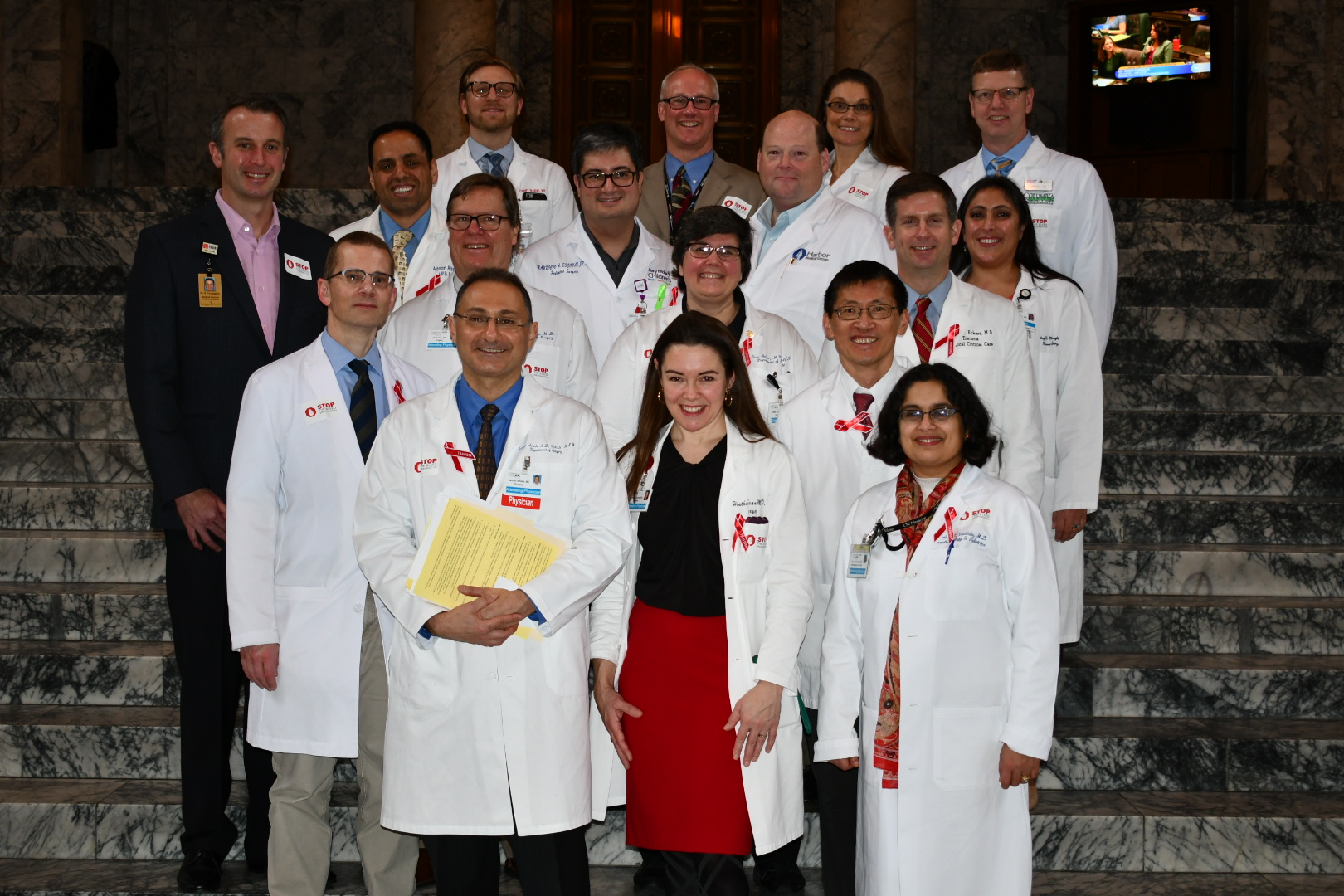 Washington surgeons gathered at the state capitol Washington surgeons gathered at the state capitol
